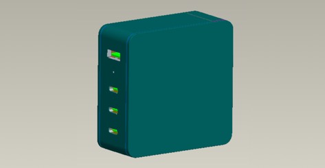 Tpowertec 120W GAN-based 3C1A wall charger or Desktop