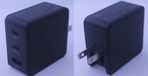 Tpowertec 63W GAN-based 2C1A wall charger 